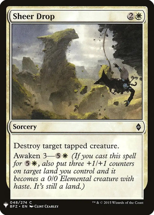 Sheer Drop [Mystery Booster] - MTG Single