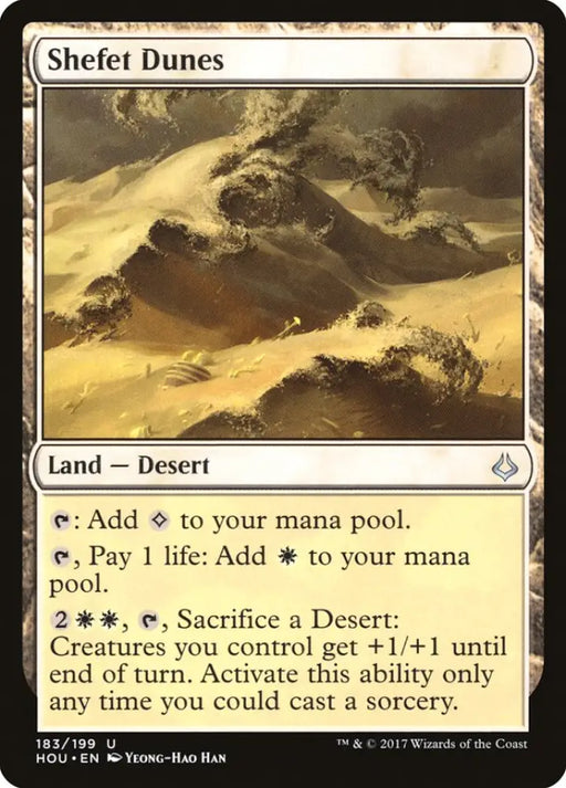 Shefet Dunes [Hour of Devastation] - MTG Single