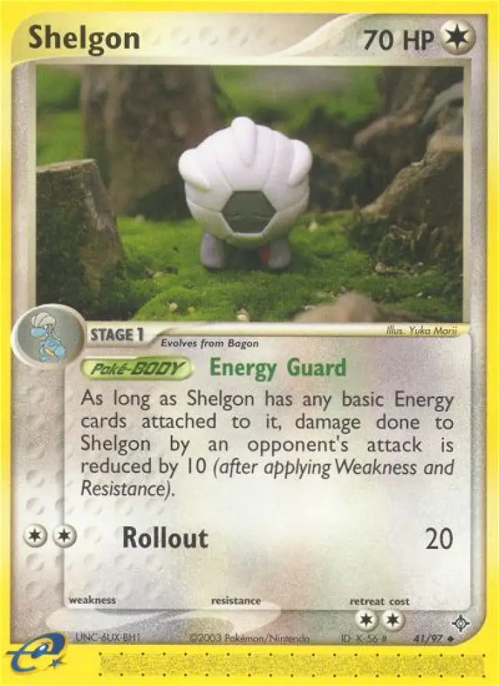 Shelgon (41/97) [EX: Dragon] - Pokemon Single