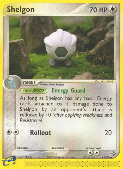 Shelgon (41/97) [EX: Dragon] - Pokemon Single