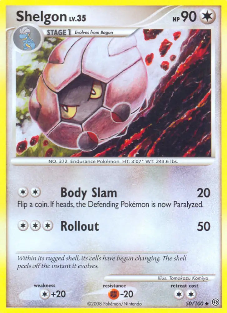 Shelgon (50/100) [Diamond & Pearl: Stormfront] - Pokemon Single