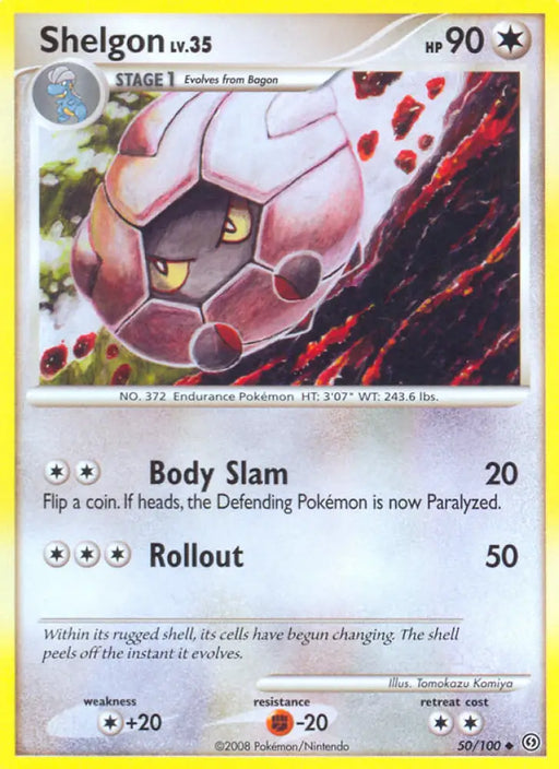 Shelgon (50/100) [Diamond & Pearl: Stormfront] - Pokemon Single