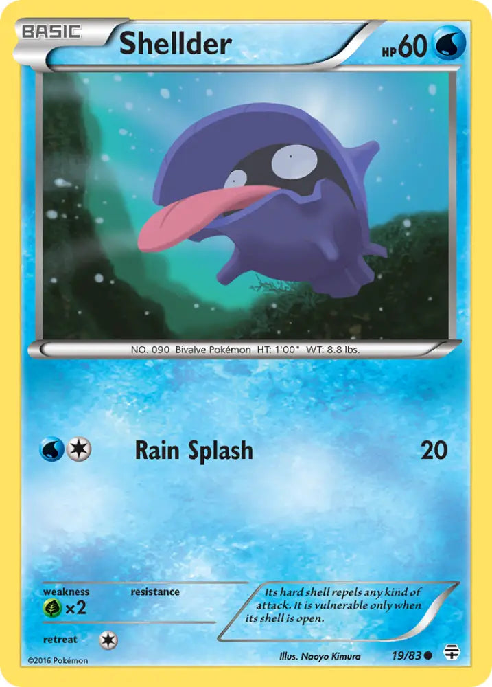 Shellder (19/83) [XY: Generations] - Pokemon Single