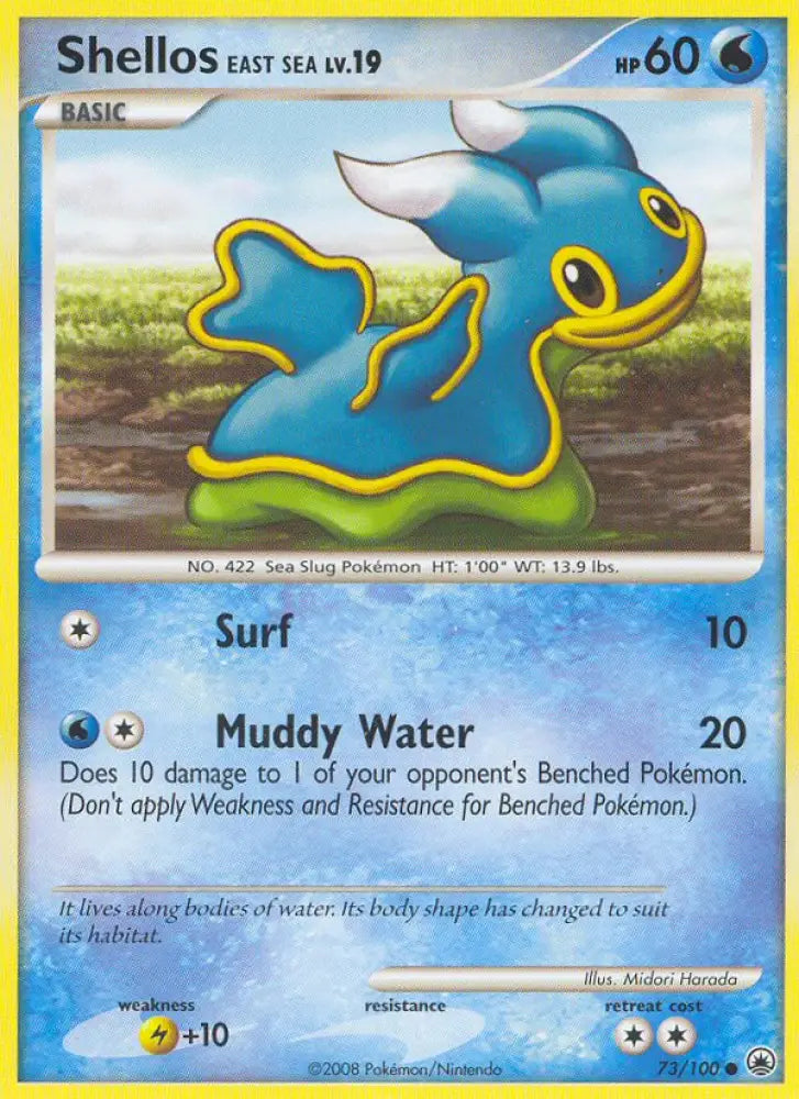Shellos East Sea (73/100) [Diamond & Pearl: Majestic Dawn] - Pokemon Single