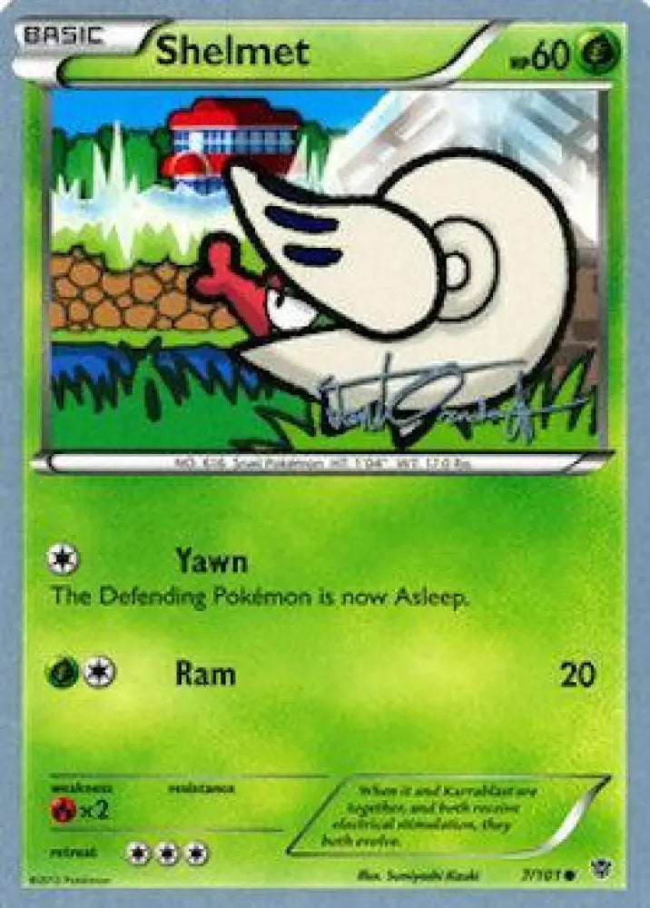 Shelmet (7/101) (Trevgor - Trent Orndorff) [World Championships 2014] - Pokemon Single