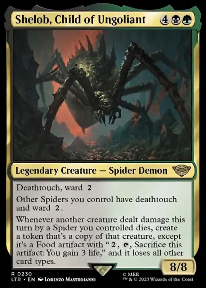 Shelob Child of Ungoliant [The Lord of the Rings: Tales of Middle-Earth] - MTG Single