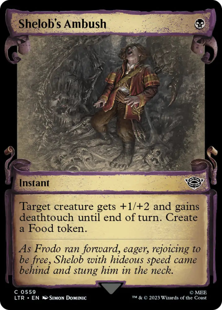 Shelob’s Ambush [The Lord of the Rings: Tales of Middle-Earth Showcase Scrolls] - MTG Single