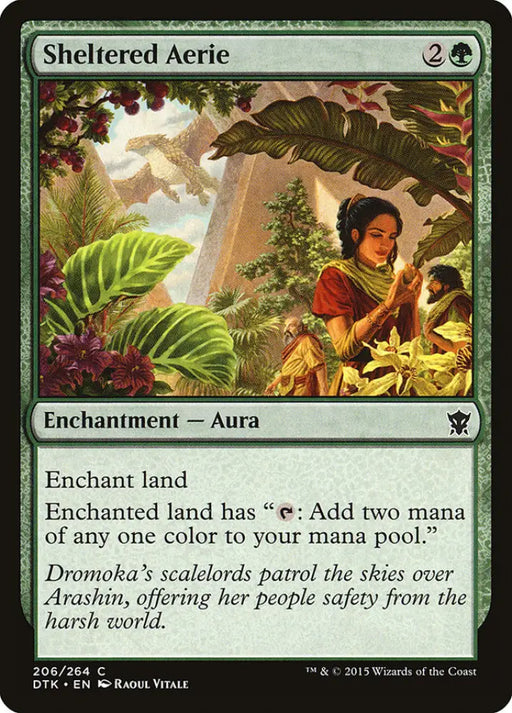 Sheltered Aerie [Dragons of Tarkir] - MTG Single