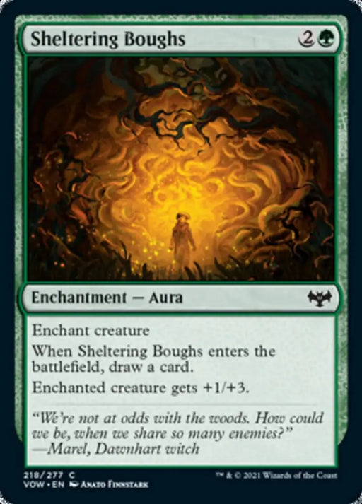 Sheltering Boughs [Innistrad: Crimson Vow] - MTG Single