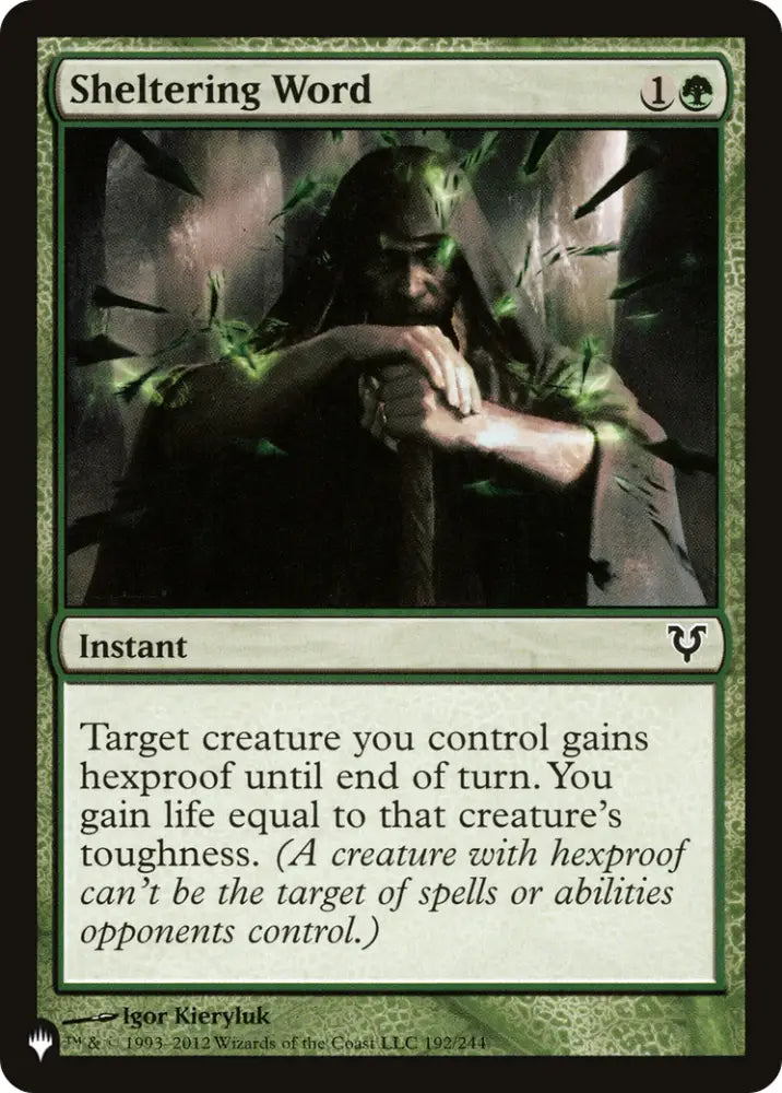 Sheltering Word [The List] - MTG Single