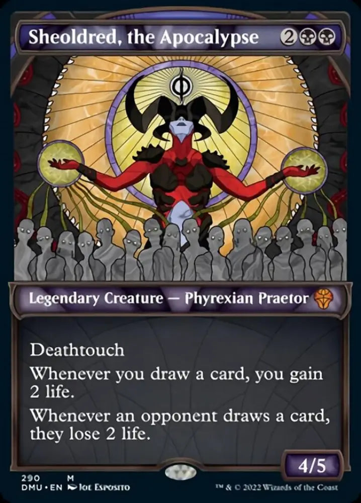 Sheoldred the Apocalypse (Showcase) [Dominaria United] - MTG Single