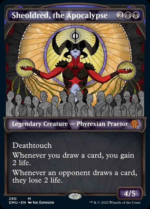 Sheoldred the Apocalypse (Showcase) [Dominaria United] - MTG Single