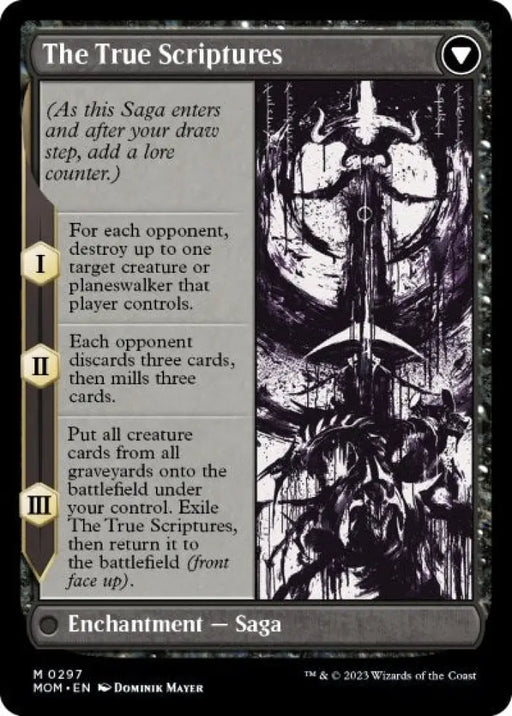 Sheoldred // The True Scriptures (Showcase Planar Booster Fun) [March of the Machine] - MTG Single