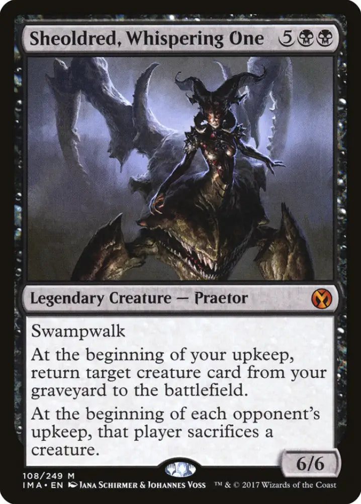 Sheoldred Whispering One [Iconic Masters] - MTG Single