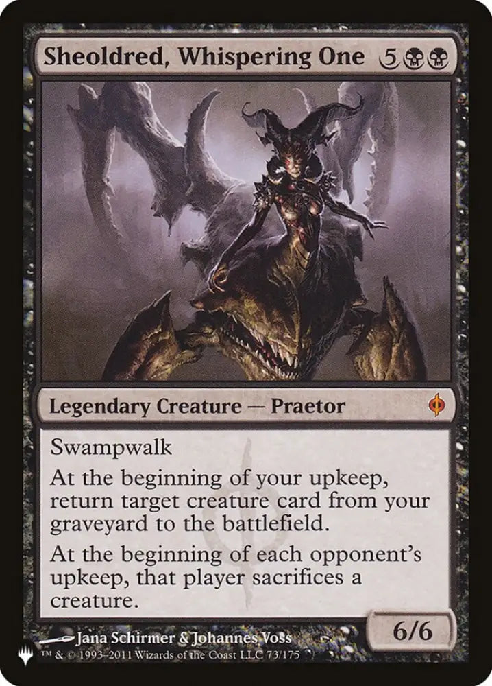 Sheoldred Whispering One [The List] - MTG Single