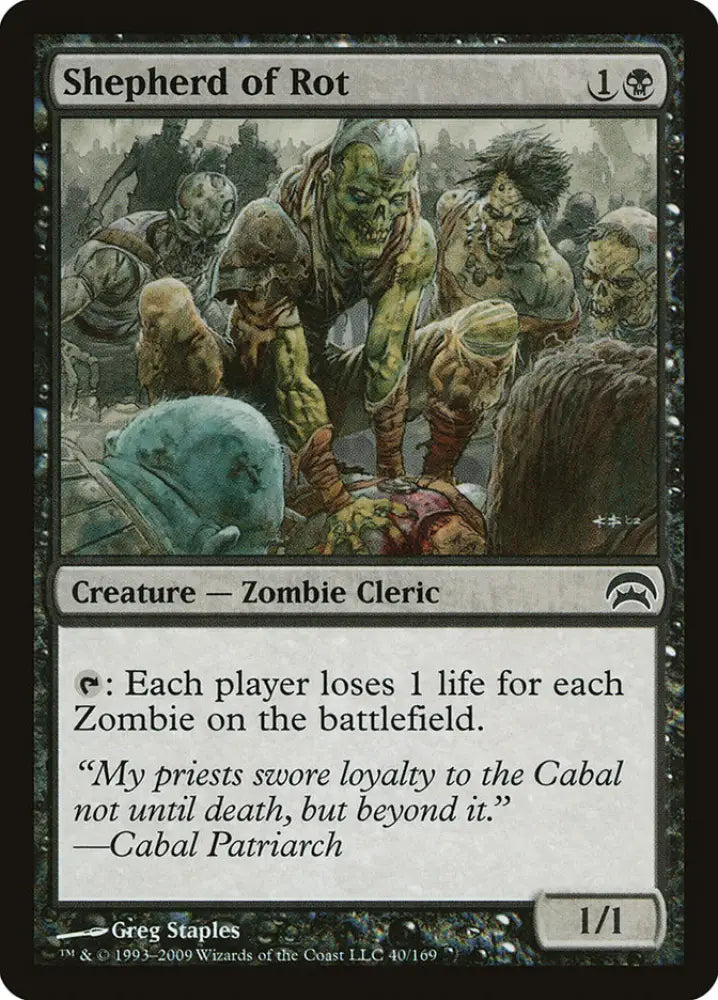 Shepherd of Rot [Planechase] - MTG Single