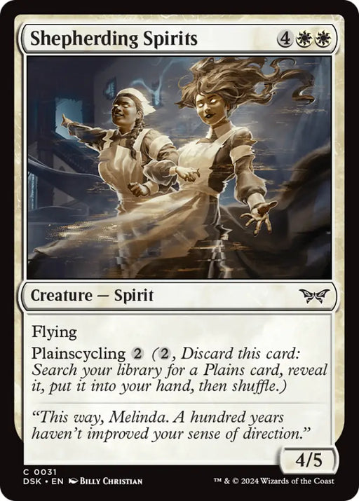 Shepherding Spirits [Duskmourn: House of Horror] - MTG Single