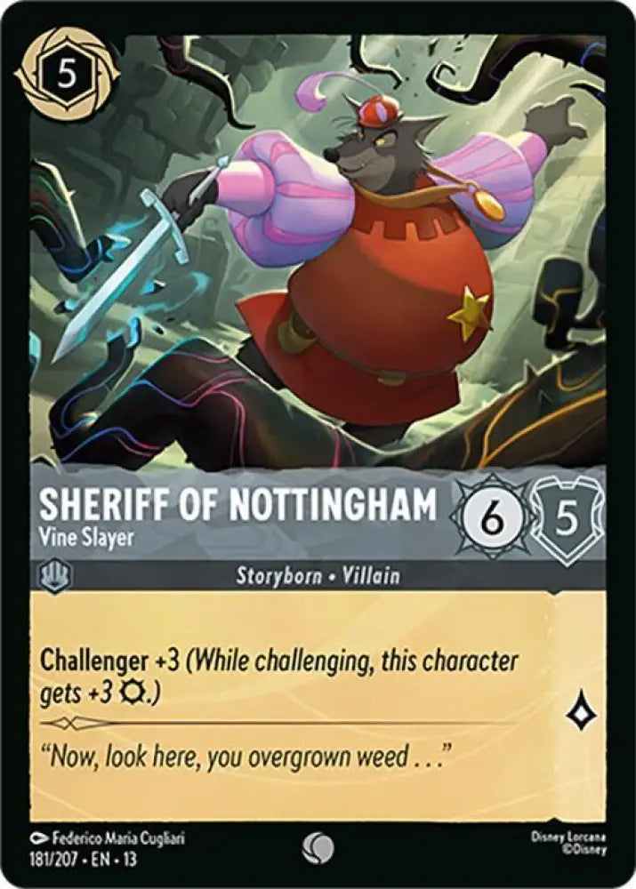 Sheriff of Nottingham - Vine Slayer (181/204) [Attack of the Vine!]