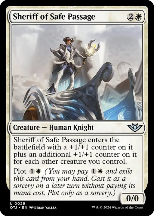 Sheriff of Safe Passage [Outlaws of Thunder Junction] - MTG Single