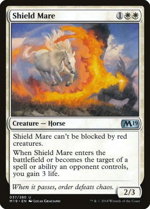 Shield Mare [Core Set 2019] - MTG Single