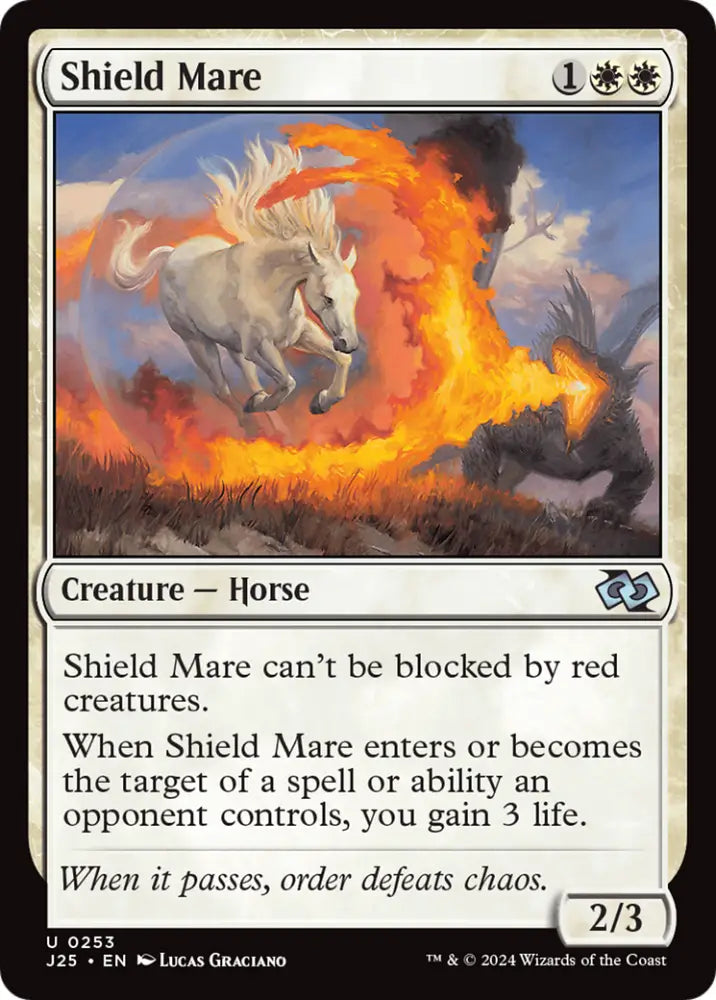 Shield Mare [Foundations Jumpstart] - MTG Single