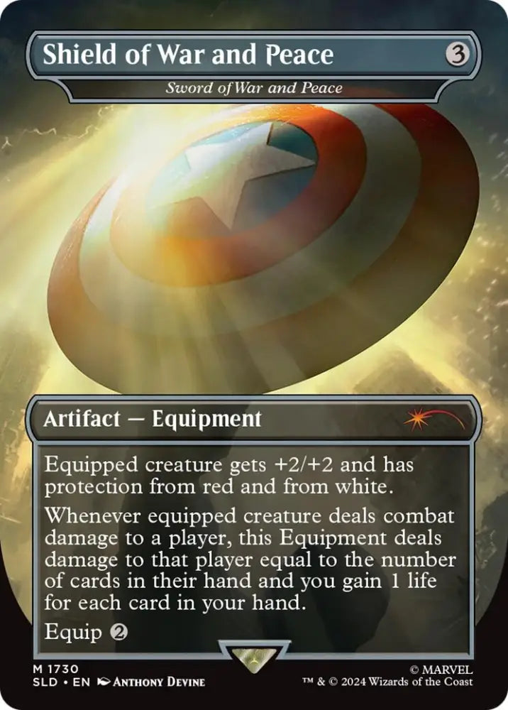 Shield of War and Peace - Sword of War and Peace [Secret Lair Drop Series] - MTG Single