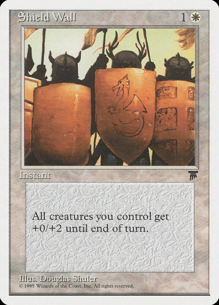 Shield Wall [Chronicles] - MTG Single