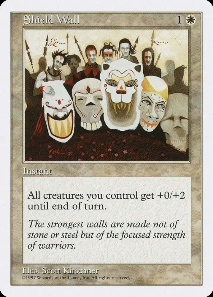 Shield Wall [Fifth Edition] - MTG Single