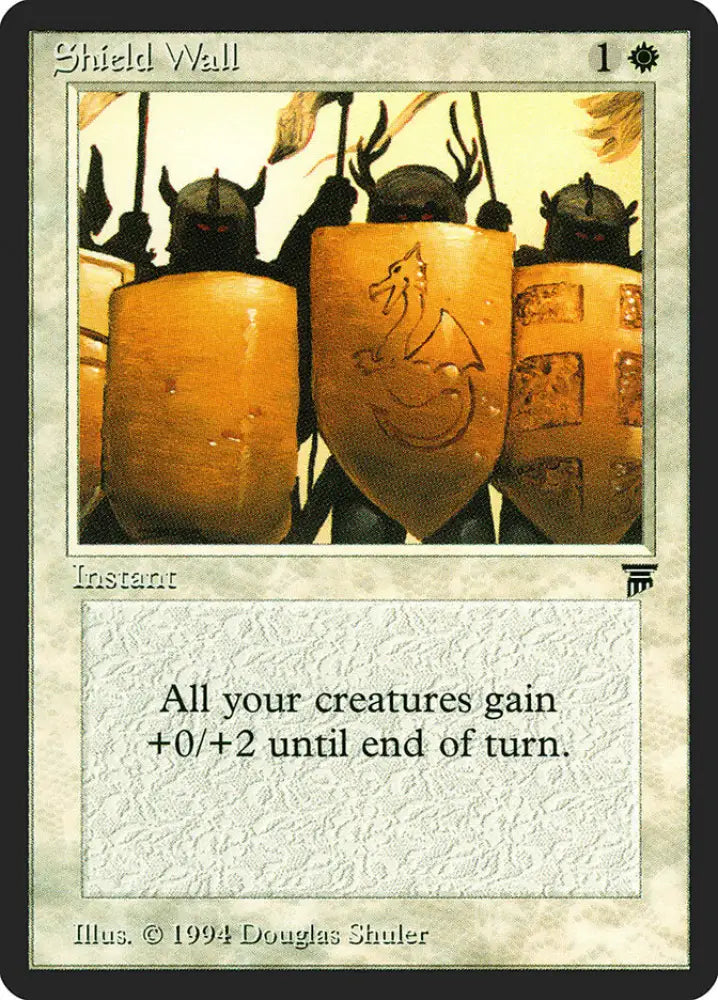 Shield Wall [Legends] - MTG Single