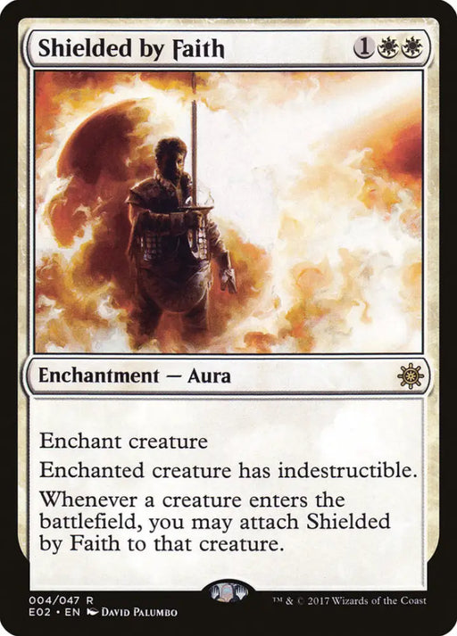 Shielded by Faith [Explorers of Ixalan] - MTG Single