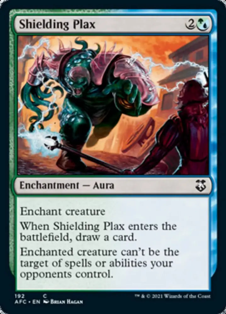 Shielding Plax [Dungeons & Dragons: Adventures in the Forgotten Realms Commander] - MTG Single