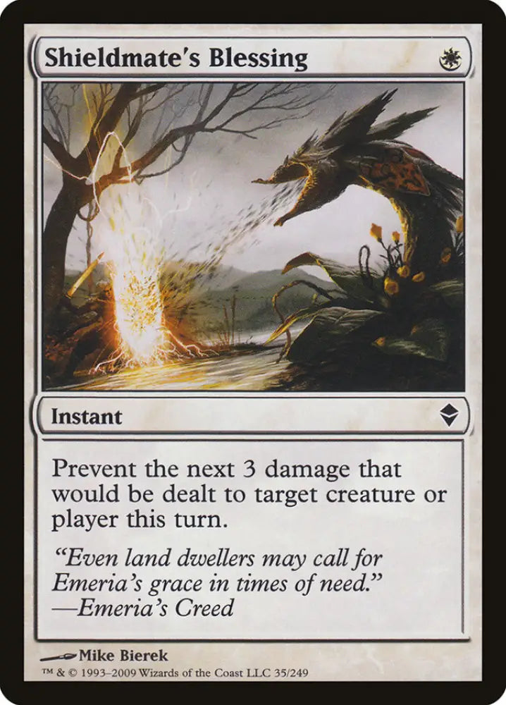 Shieldmate’s Blessing [Zendikar] - MTG Single
