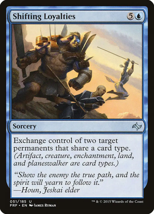 Shifting Loyalties [Fate Reforged] - MTG Single