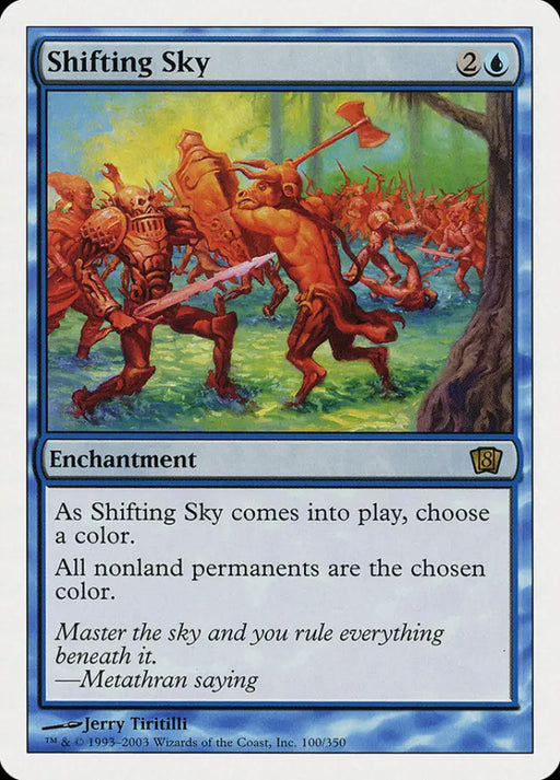 Shifting Sky (100) [Eighth Edition] - MTG Single