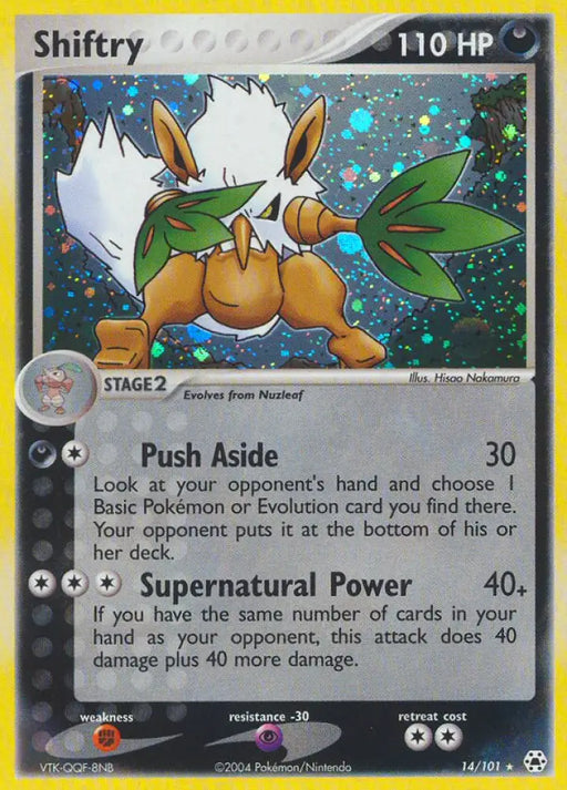 Shiftry (14/101) [EX: Hidden Legends] - Pokemon Single