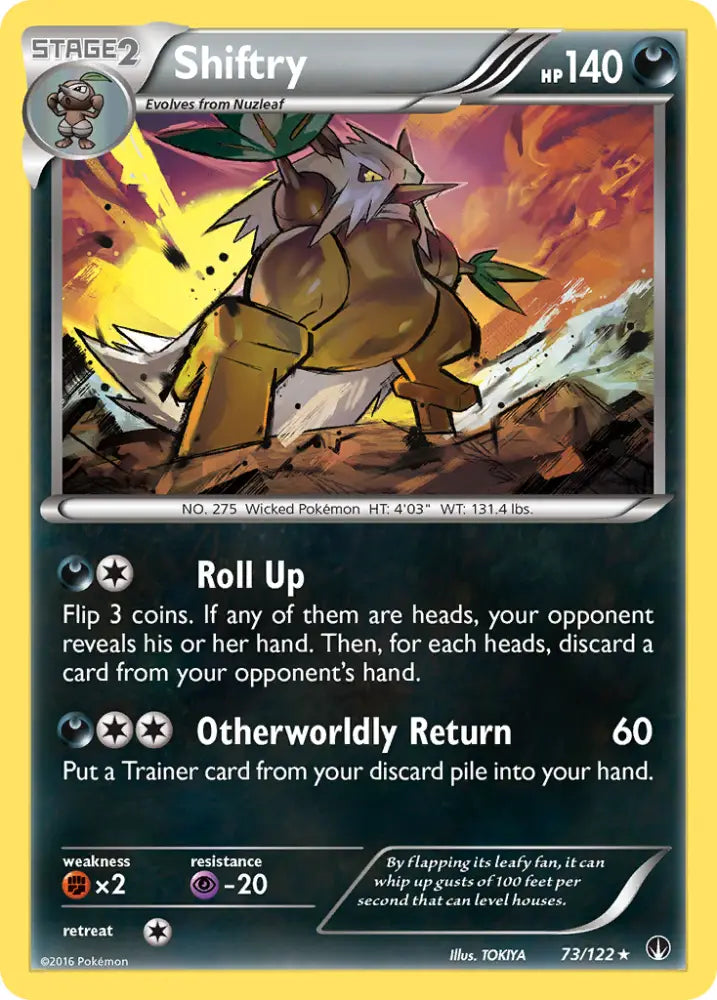 Shiftry (73/122) [XY: BREAKpoint] - Pokemon Single