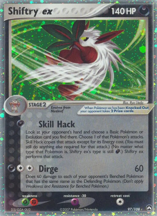 Shiftry ex (97/108) [EX: Power Keepers] - Pokemon Single