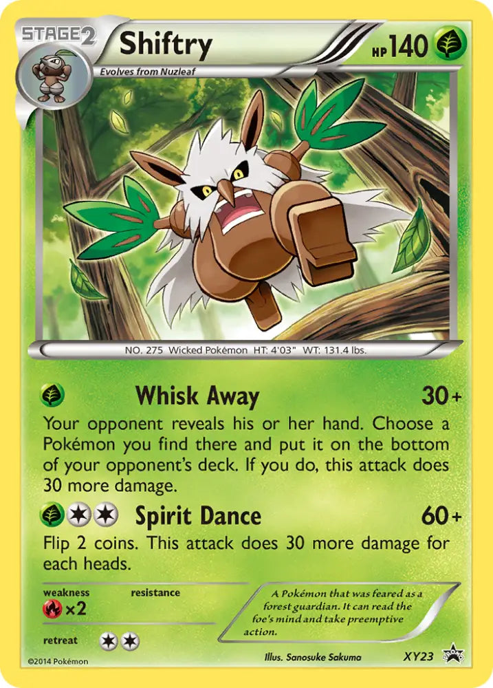 Shiftry (XY23) [XY: Black Star Promos] - Pokemon Single