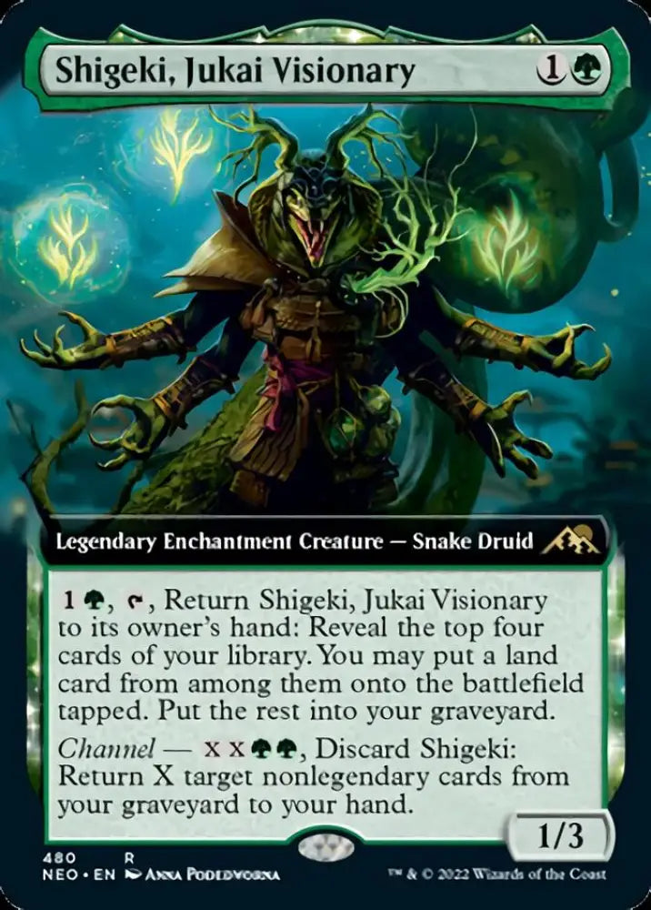 Shigeki Jukai Visionary (Extended Art) [Kamigawa: Neon Dynasty] - MTG Single