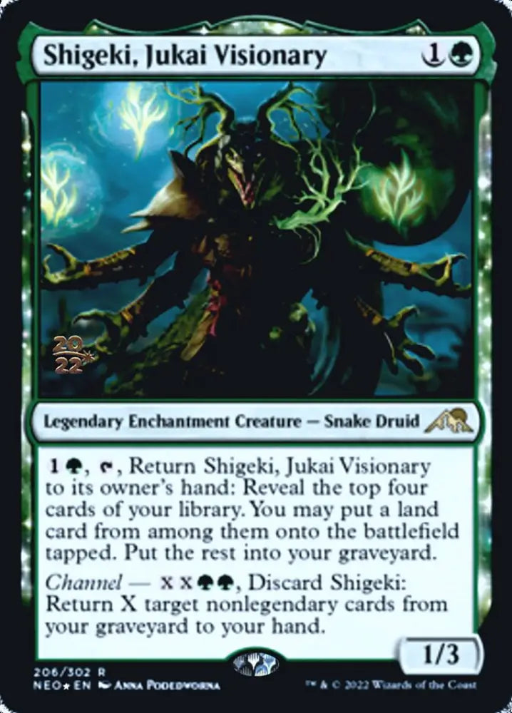 Shigeki Jukai Visionary [Kamigawa: Neon Dynasty Prerelease Promos] - MTG Single