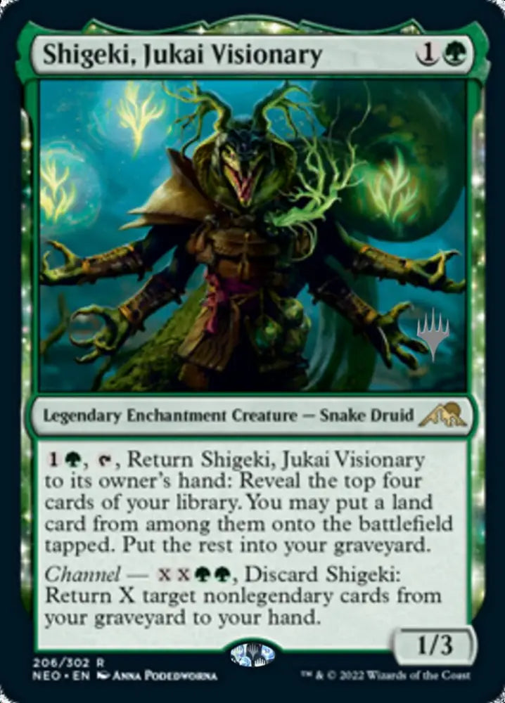 Shigeki Jukai Visionary (Promo Pack) [Kamigawa: Neon Dynasty Promos] - MTG Single