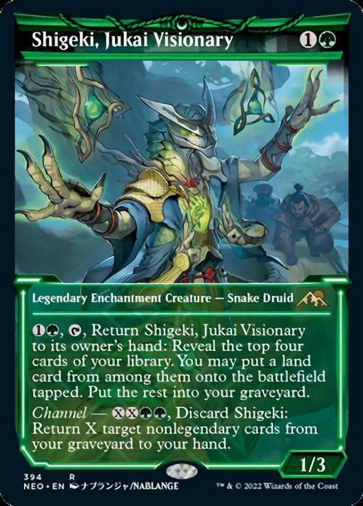 Shigeki Jukai Visionary (Showcase Soft Glow) [Kamigawa: Neon Dynasty] - MTG Single