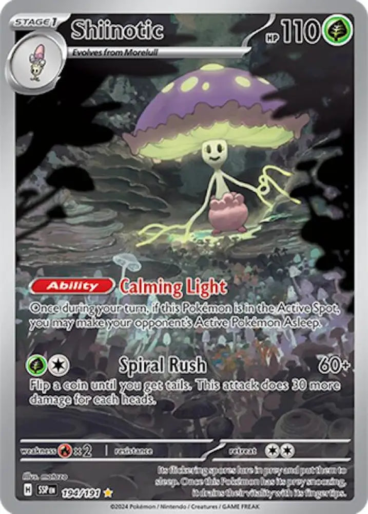 Shiinotic (194/191) [Scarlet & Violet: Surging Sparks] - Pokemon Single