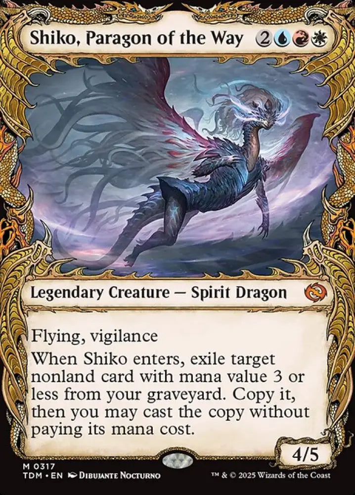 Shiko, Paragon of the Way (317) [Tarkir: Dragonstorm]