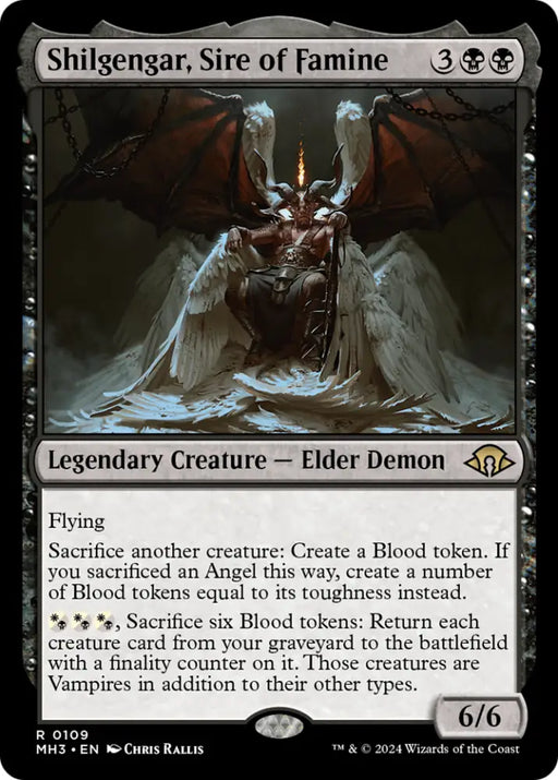 Shilgengar Sire of Famine [Modern Horizons 3] - MTG Single