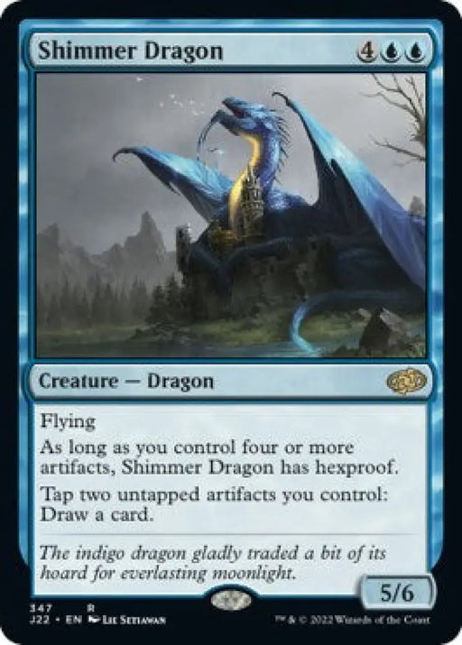 Shimmer Dragon [Jumpstart 2022] - MTG Single