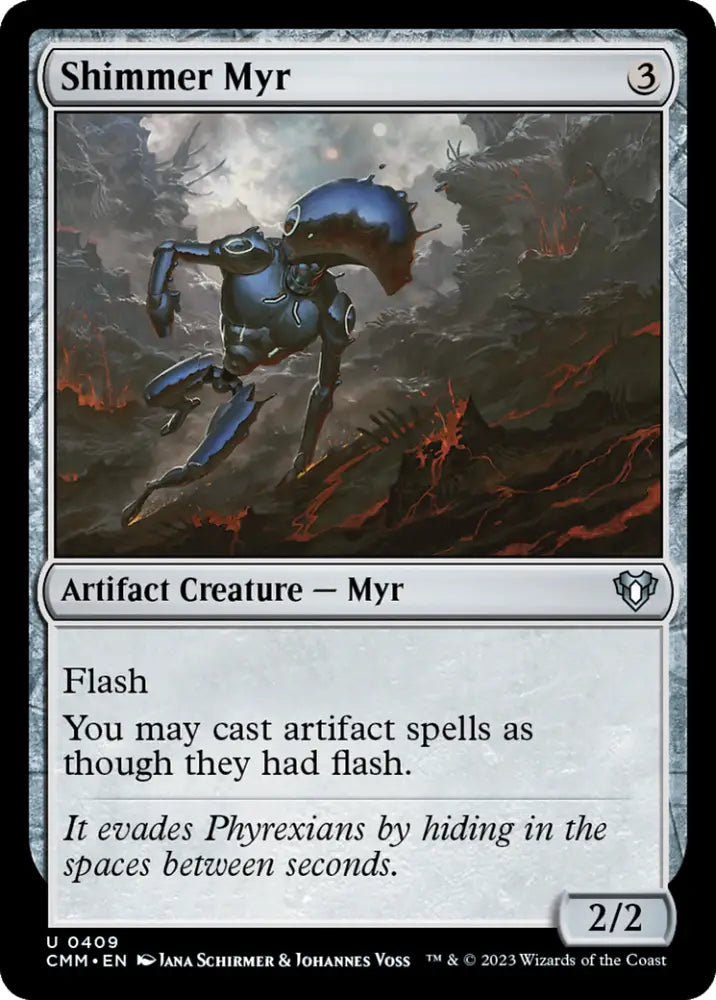 Shimmer Myr [Commander Masters] - MTG Single