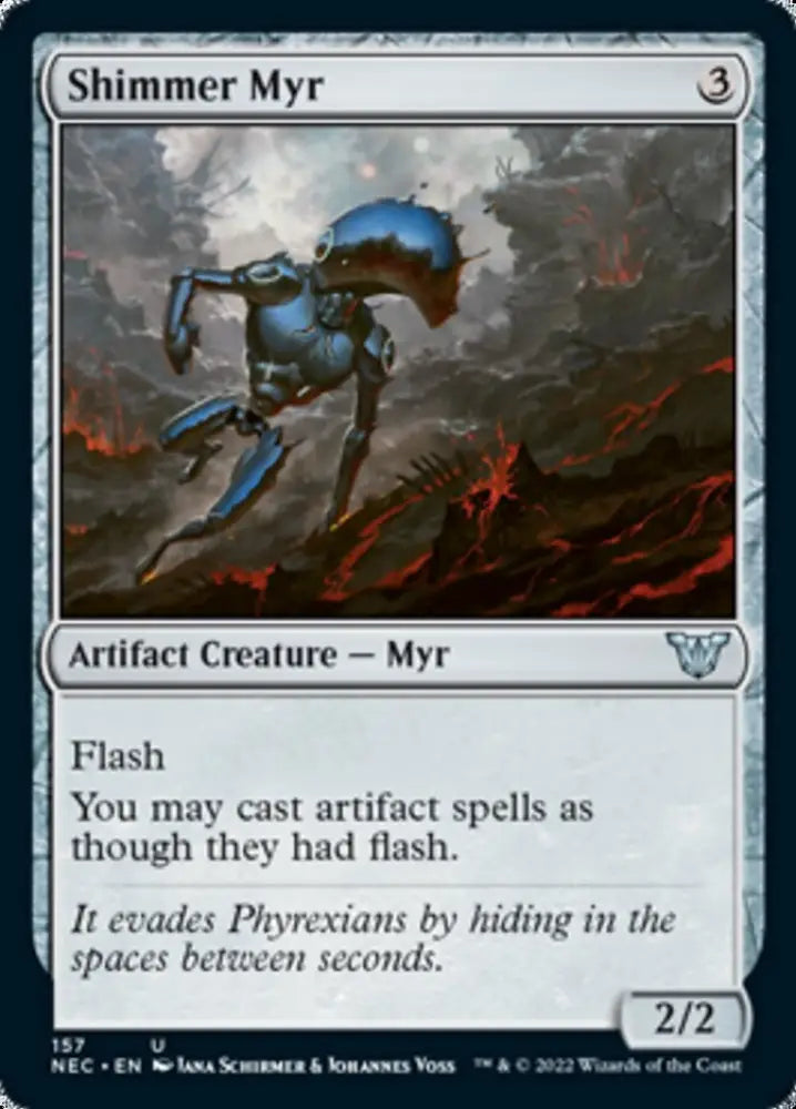 Shimmer Myr [Kamigawa: Neon Dynasty Commander] - MTG Single