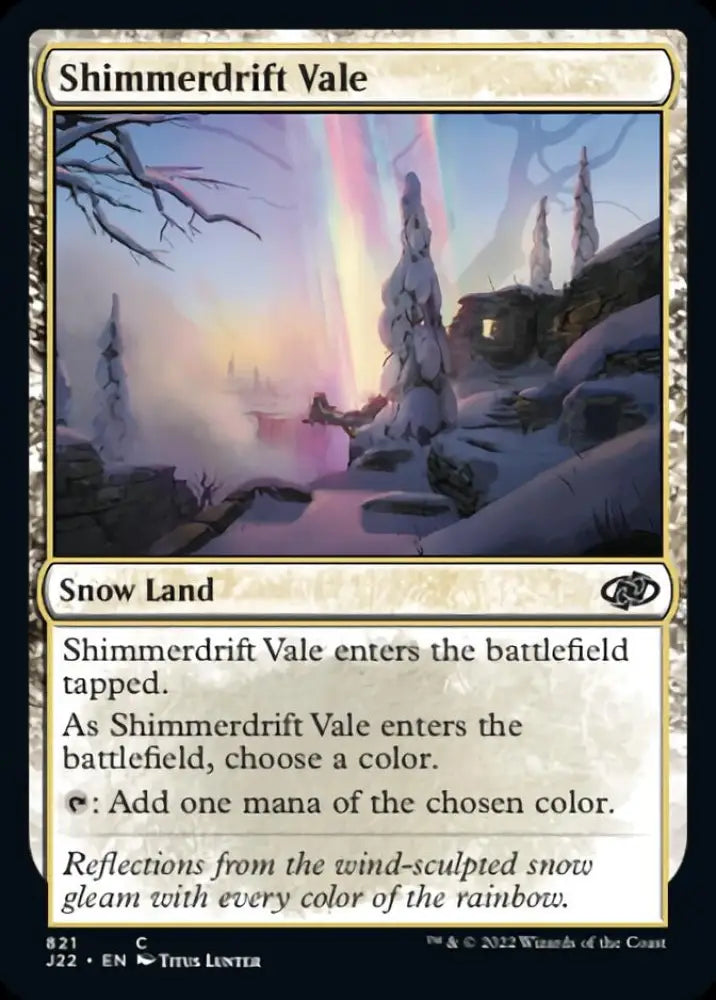 Shimmerdrift Vale [Jumpstart 2022] - MTG Single