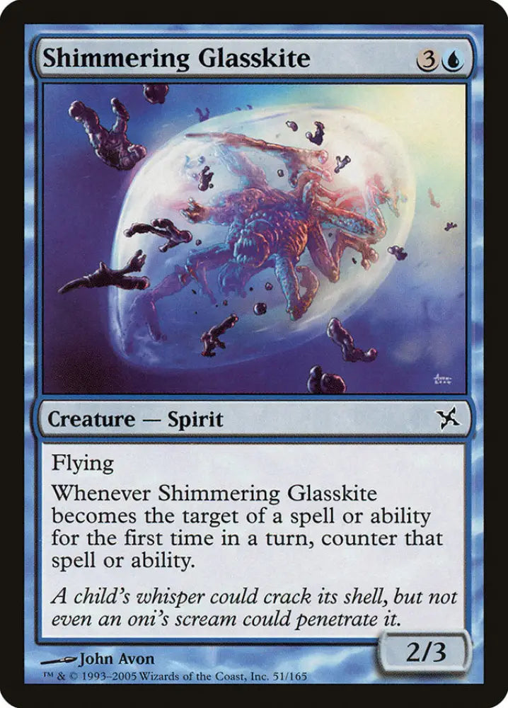 Shimmering Glasskite [Betrayers of Kamigawa] - MTG Single